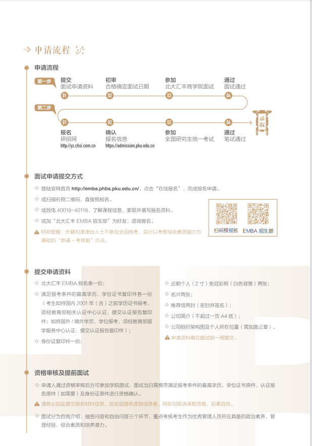 【北大汇丰】2022EMBA招生简章(图2)